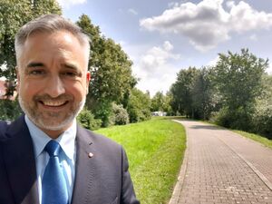 Die Sanierung dieses Parkweges ist nun beschlossene Sache“, freut sich Stadtrat Dr. Thomas Burger